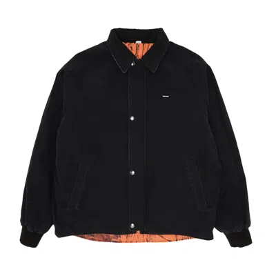 Pre-owned Supreme X Realtree Reversible Quilted Work Jacket 'black'