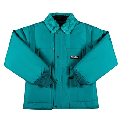 Pre-owned Supreme X Refrigiwear Insulated Iron-tuff Jacket 'bright Teal' | Men's Size Xl In Blue