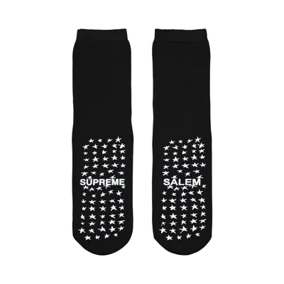 Pre-owned Supreme X Salem Hospital Socks 'black' | Men's Size Onesize