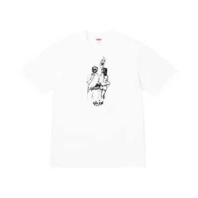 Pre-owned Supreme X Salem Tee 'white' | Men's Size Xl