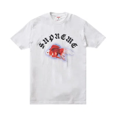 Pre-owned Supreme X Sasquatchfabrix Goldfish Tee 'white' | Men's Size M