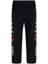 Supreme X Skittles X Polartec "black" Track Pants In Black