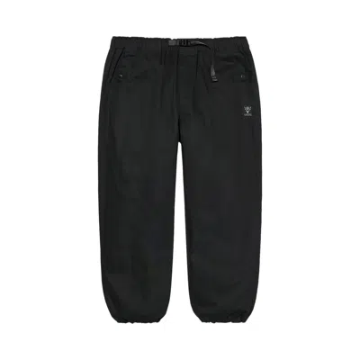 Pre-owned Supreme X South2 West8 Belted Pant 'black'