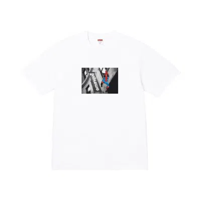 Pre-owned Supreme X Spider-man Tee 'white' | Men's Size L