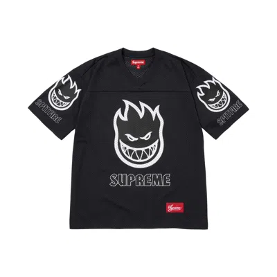 Pre-owned Supreme X Spitfire Jersey 'black' | Men's Size L
