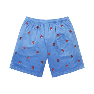 Pre-owned Supreme X Spitfire Mesh Short 'light Blue' | Men's Size L