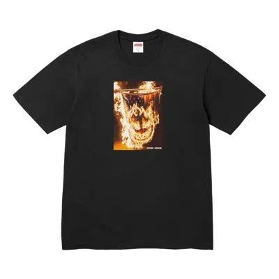 Supreme X Spitfire Ss26 Flag T-shirt 'black'