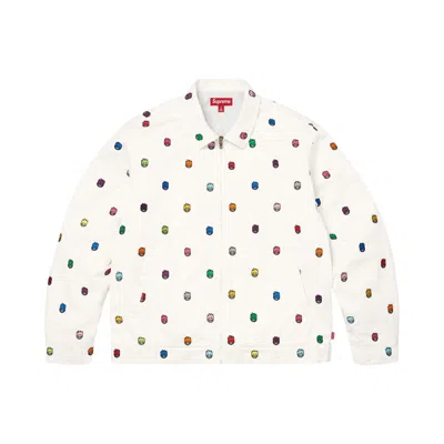 Pre-owned Supreme X Spitfire Work Jacket 'white' | Men's Size M