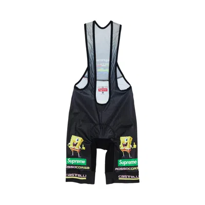 Pre-owned Supreme X Spongebob Squarepants X Castelli Cycling Bib 'black' | Men's Size M