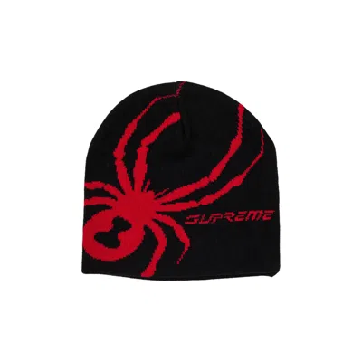 Pre-owned Supreme X Spyder Beanie 'black' | Men's Size Onesize
