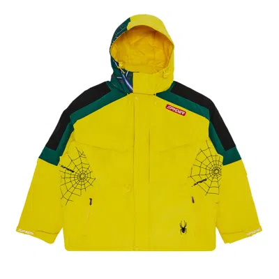 Pre-owned Supreme X Spyder Technical Jacket 'yellow' | Men's Size S