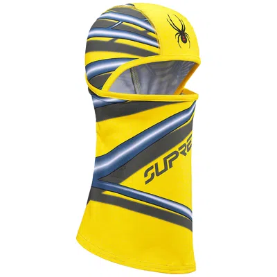 Pre-owned Supreme X Spyder Web Lightweight Balaclava 'yellow' | Men's Size Onesize