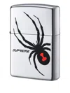 Supreme X Spyder Zippo Lighter In 银色