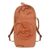 Supreme X Stone Island Brushed Cotton Backpack 'beige' In Orange
