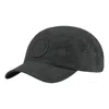 Supreme X Stone Island Reactive Ice Ripstop Camp Cap 'black' In Green