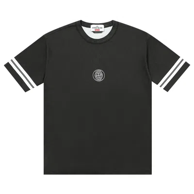 Pre-owned Supreme X Stone Island Short-sleeve Top 'black' | Men's Size L