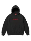 Supreme X Swarovski Motion-logo Hoodie In Black