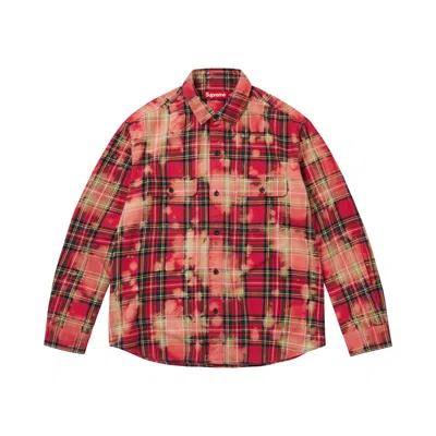 Pre-owned Supreme X The Exorcist Flannel Shirt 'red' | Men's Size S