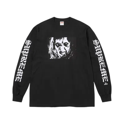 Pre-owned Supreme X The Exorcist Mother Long-sleeve Tee 'black' | Men's Size Xxl