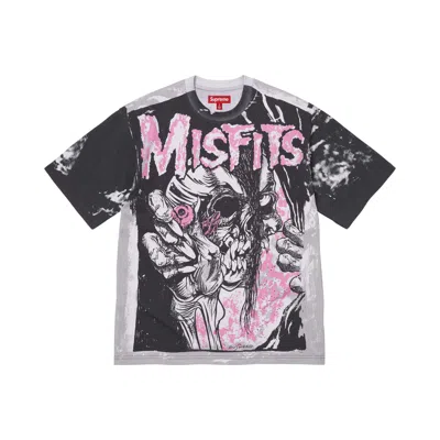 Pre-owned Supreme X The Misfits Short-sleeve Top 'white' | Men's Size S