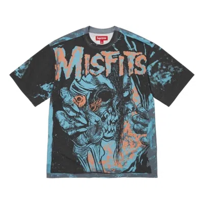 Supreme Misfits Graphic-print T-shirt In Blue