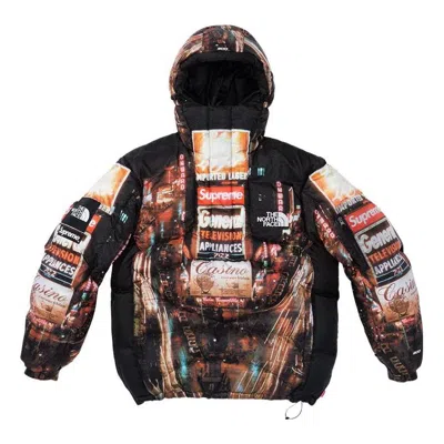 Supreme X The North Face 800-fill Half Zip Hooded Pullover 'multi-color'
