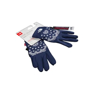 Pre-owned Supreme X The North Face Bandana Etip Gloves 'navy' | Blue | Men's Size S