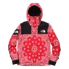 Supreme X The North Face Bandana Mountain Jacket Red