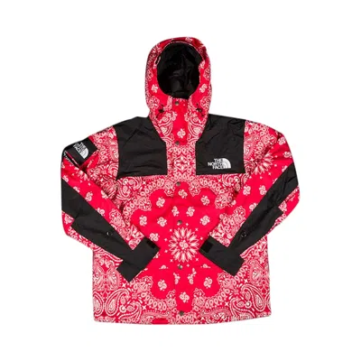 Pre-owned Supreme X The North Face Bandana Mountain Jacket 'red'