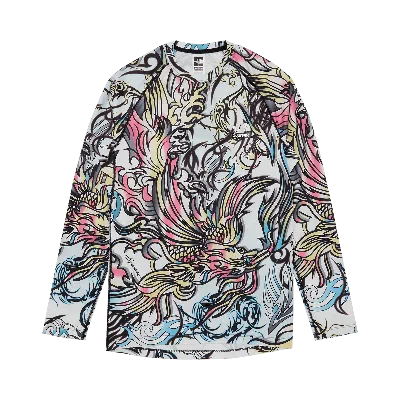 Pre-owned Supreme X The North Face Base Layer Long-sleeve Top 'multicolor Dragon' In Multi-color