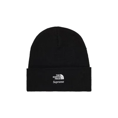 Pre-owned Supreme X The North Face Beanie 'black'