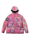Supreme X The North Face Cargo Jacket In Pink