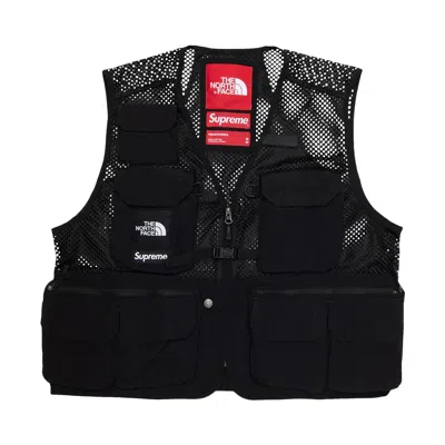Pre-owned Supreme X The North Face Cargo Vest 'black'