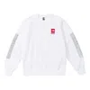 Supreme X The North Face Crewneck 'white Red'