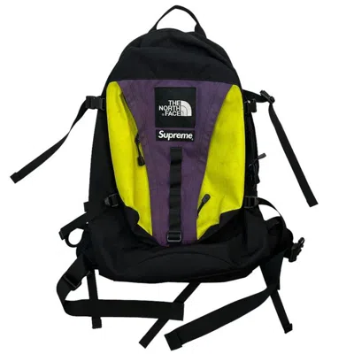 Pre-owned Supreme X The North Face Fw18  Expedition Backpack Sulphur