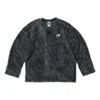 Supreme X The North Face High Pile Fleece L/s Top 'black' In Gray