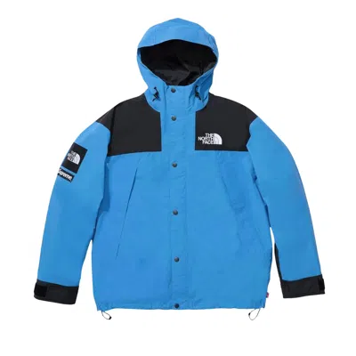 Pre-owned Supreme X The North Face Mountain Jacket 'blue'
