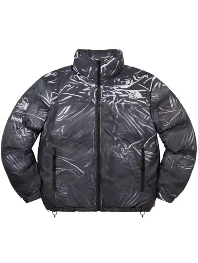 Supreme X The North Face Nuptse Jacket In Black