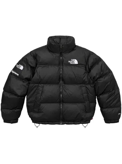 Supreme X The North Face Nuptse Jacket In Black