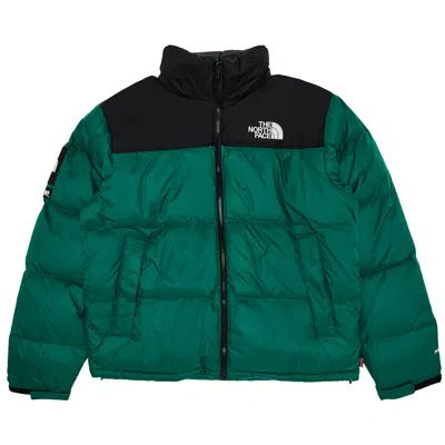 Pre-owned Supreme X The North Face Nuptse Jacket 'green'