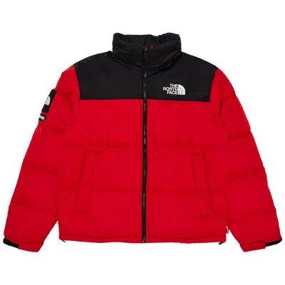 Pre-owned Supreme X The North Face Nuptse Jacket 'red'