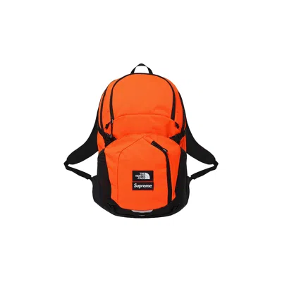 Pre-owned Supreme X The North Face Pocono Backpack 'power Orange' | Men's Size Onesize