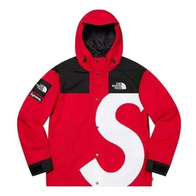 Supreme X The North Face S Logo Mountain Jacket 'red White Black'