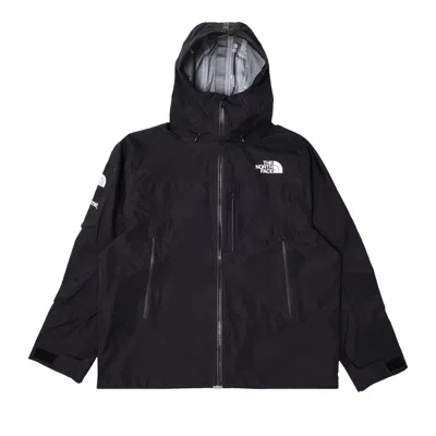 Pre-owned Supreme X The North Face Split Taped Seam Shell Jacket 'black'