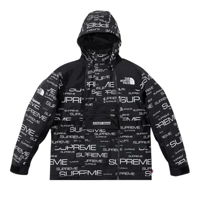 Pre-owned Supreme X The North Face Steep Tech Apogee Jacket 'black'