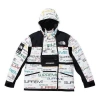Supreme X The North Face Steep Tech Apogee Jacket 'white Black'