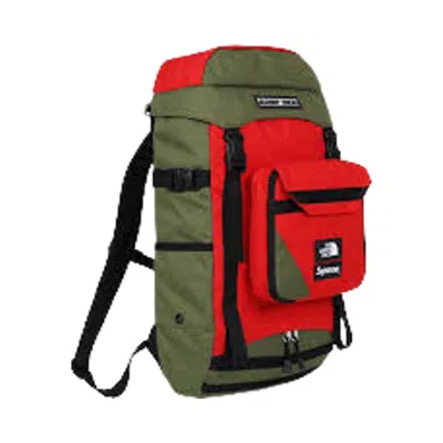 Pre-owned Supreme X The North Face Steep Tech Backpack 'olive' | Green | Men's Size Onesize