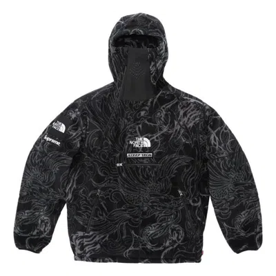 Supreme X The North Face Steep Tech Fleece Pullover 'black White'