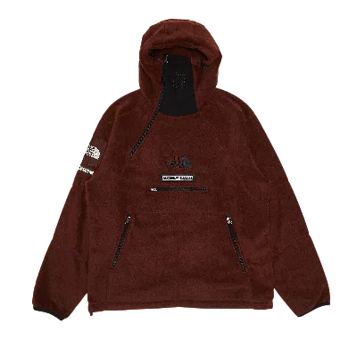 Pre-owned Supreme X The North Face Steep Tech Fleece Pullover 'brown'