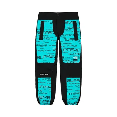 Pre-owned Supreme X The North Face Steep Tech Pant 'teal' | Men's Size M In Blue